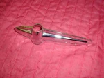 Nos Mopar 1955-6 Plymouth Dodge Accessory Antenna Bezel New. Price: $125.00.