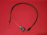 Mopar Positive Battery Cable Original 96555 1970 1971 Challenger 'cuda Used. Price: $185.00.