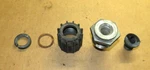 1984-1987 Corvette Radio Antenna Oem Mounting Nut, Etc., Complete, Gm 14073401 Used. Price: $49.99.