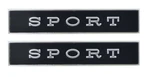 Oer Reproduction Sport Front Fender Emblem Set 1968 Plymouth Satellite New. Price: $118.98.