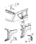 Genuine Mopar Antenna Adapter 5064280AB New. Price: $11.05.