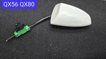 11-20 Infiniti QX80 QX56 Exterior Overhead Roof Shark Antenna W / Cover Oem Used. Price: $20.00.