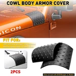 For 2007-18 Jeep Wrangler Body Cowl Armor Cover Trim Exterior Accessories New. Price: $18.99.