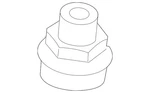 Genuine Audi Base Nut WHT-002-427 New. Price: $10.65.
