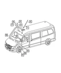 Genuine Mopar Harness 68054475AA New. Price: $17.80.