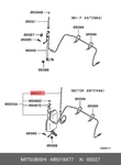 Genuine Oe Antenna Rod MR318477 For Mitsubishi MR31-8477 Neu. Price: $118.11.