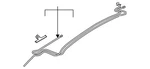 Genuine Mazda Antenna Cable EG22-66-940 New. Price: $12.04.