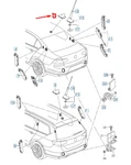 New Volkswagen Arteon 3H7 Roof Antenna 5Q0035507AG5FQ 5Q0-035-507-AG-5FQ. Price: $169.80.