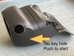 2015-2019 Hyundai Sonata Steering Column Cover Shroud Trim Push Start Oem Used. Price: $79.00.